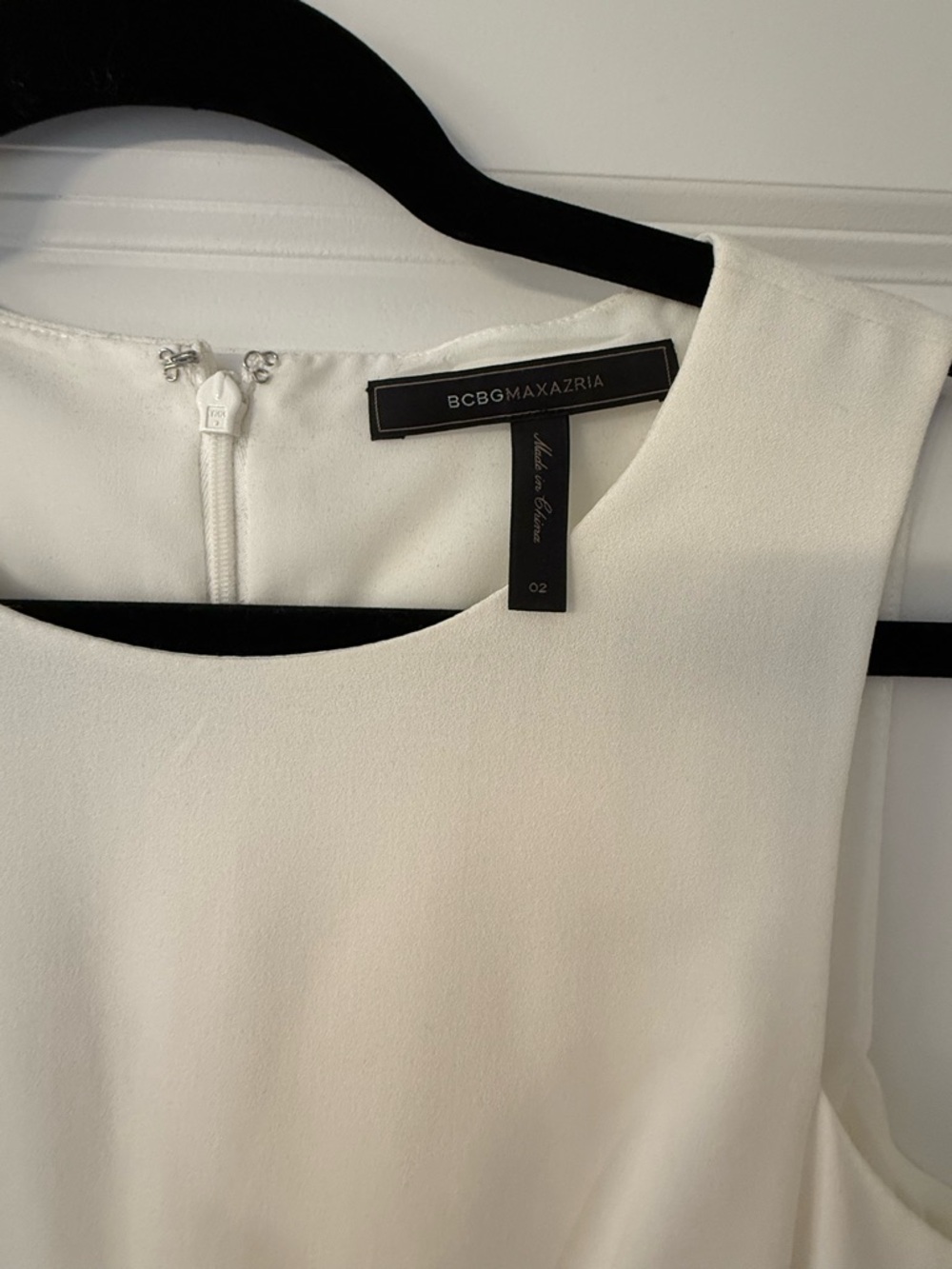 BCBGMaxAzria Ivory Sleeveless Romper - Picture 3 of 3